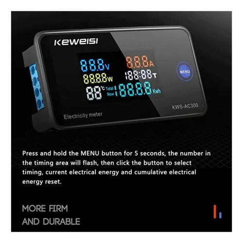 2024 Digital Voltage Measuring Instrument Ac50-300v .