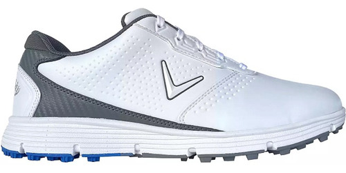 Zapatos De Golf Callaway Balboa Sport Sin Spikes Cuero Blanc