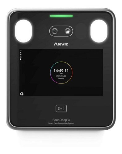 Imagen 3 de 8 de Control Acceso Biométrico Facial Asistencia Wifi Ia Anviz