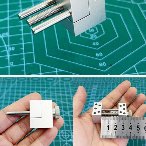 Mini Torno De Em Miniatura, 4 Haste De Fixação E Base