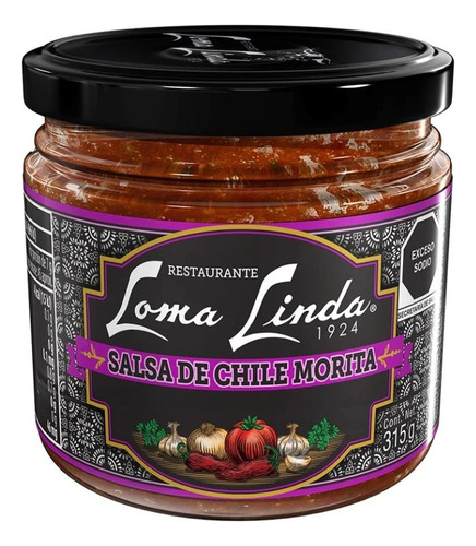 Salsa Restauran Loma Linda De Chile Morita 315 G