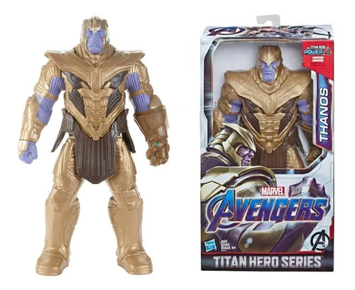 Muñeco Thanos Avengers Hasbro Titan Hero Colecciónable 30 Cm