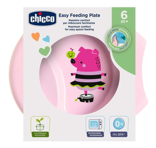 Plato Bebe Easy Feeding Chicco 6m+ 