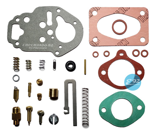 Kit Reparación Carburador Caresa 28m30 R12 Trafic Fiat 600