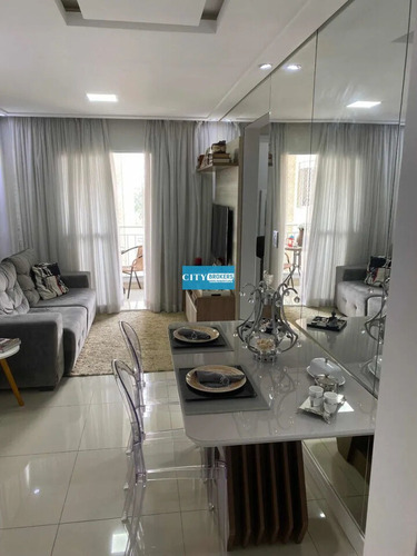 Imagem 6 de 15 de Apartamento 56m² Com 2 Vagas, Condomínio Allegro. - Sp1951