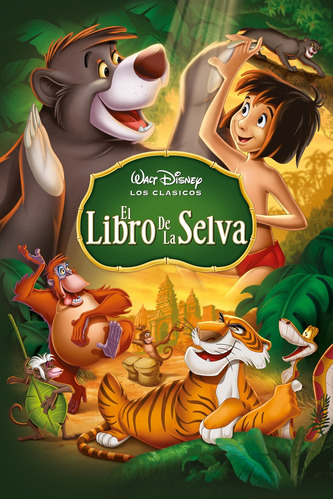 El Libro De La Selva - Película Dvd 