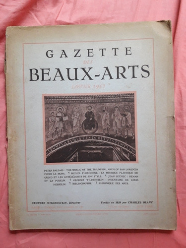 Gazette Des Beaux Arts 