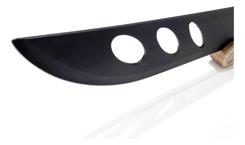 Machete Acero Negro Xungu - Seguridad Defensa Tactico