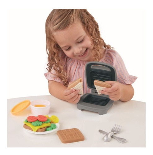 Imagem 5 de 6 de Massinha Play Doh Sanduíche De Queijo - Hasbro E7623