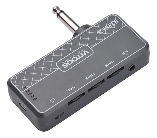 Amplificador De Auriculares Vitoos Rock Guitar Con Conector
