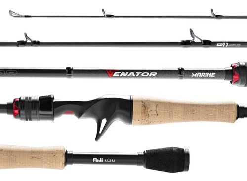 Vara P/ Carretilha Venator C582mf 12-17lbs 1,73m 2p - Marine
