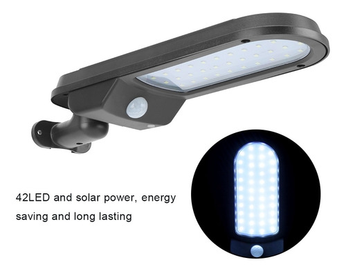 Luz Con Sensor Para Jardín, Patio, Funciona Con Energía Sola