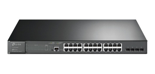 Switch Tp-link Tl-sg3428mp Adm Poe+ 24p Gigab + 4 Sfp Rack