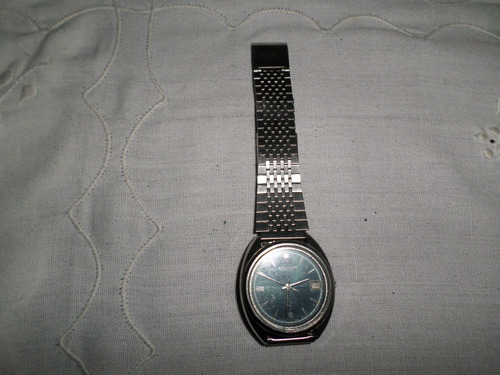 Antiguo Reloj Seiko Automático Funcionando Malla No Orig (Usado)