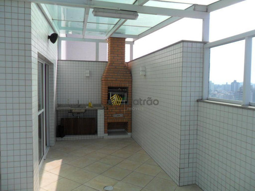 Imagem 25 de 30 de Cobertura À Venda, 351 M² Por R$ 1.700.000,00 - Jardim Do Mar - São Bernardo Do Campo/sp - Co0138