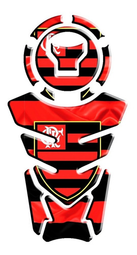 Imagem 1 de 1 de Adesivo Tanque Bocal Fan Twister Titan Bros 160 Flamengo