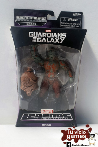 Nuevo Guardianes De La Galaxia  Drax Marvel Legends