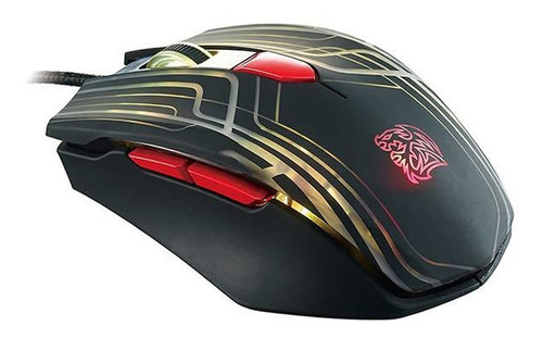 Mouse Gamer Tt Talon Elite Rgb 3200dpi Usb Negro 