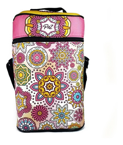 Bolso Matero Térmico Equipo De Mate Mandalas