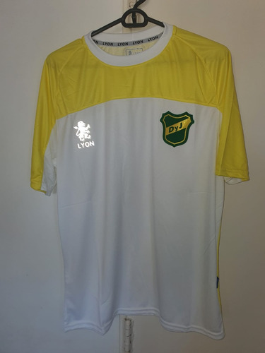 Remera Entrenamiento Lyon Defensa Y Justicia Blanca