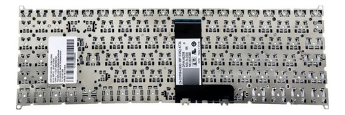 Teclado Para Acer Aspire 5 A515-54 A515-54-57en Abnt2 Com Ç Cor Preto Idioma Português Brasil