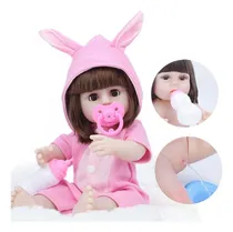 Comprar Muñecas Bebé De Puede Beber Agua Y Bañarse Bebes Reborn Bebes Realistas Muñeca Renacida De 38 Cm