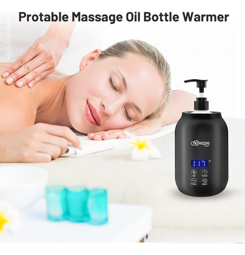 Calentador Aceite Masaje Loción Digital Profesional 2l.