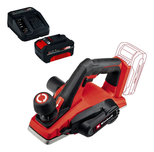 Cepillo Inalámbrico Te-pl 18/82 Einhell + Kit Batería 4 Ah