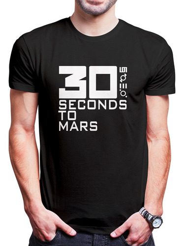 Polo Varon 30 Seconds To Mars (d1310 Boleto.store)
