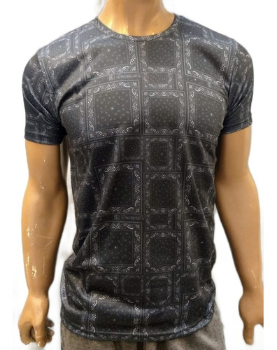 Remera Sublimada Entallada Hombre 