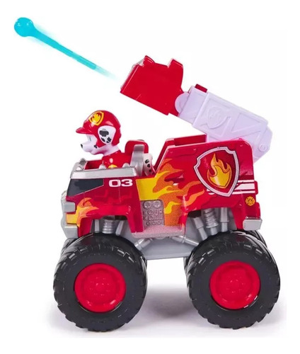 Paw Patrol Rescue Wheels Marshall Color Rojo