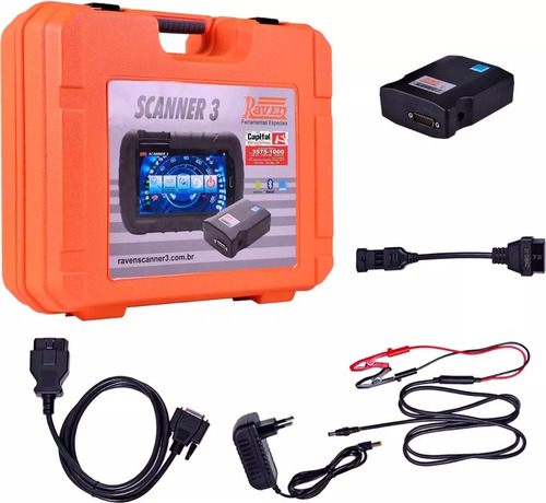 Scanner Automotivo Raven 3 Sem Tablet Autos E Diesel 