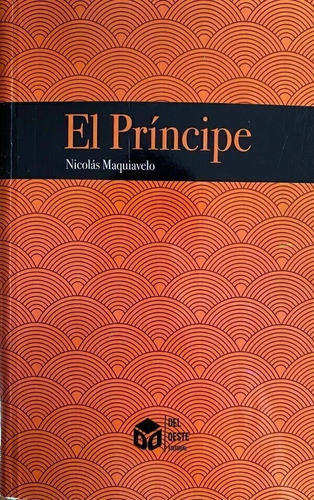 Libro El Príncipe Nicolas Maquiavelo
