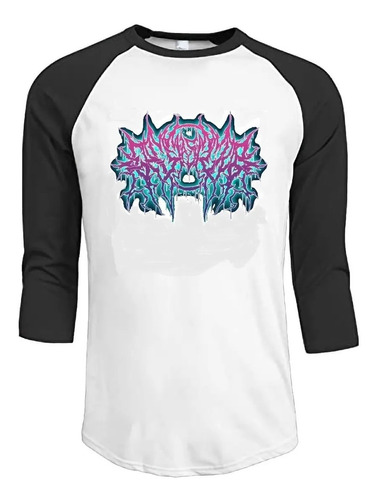 Playera Jersey 3/4 Gamma Sector Djent Brutal Death Metal