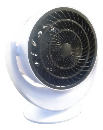 Ventilador Frío Calor 2200 W Cantidad de aspas 9 Color de la estructura Blanco Color de las aspas Negro Diámetro 9 cm Material de las aspas Plástico