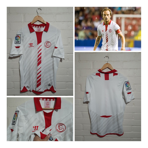 Camiseta Sevilla 2013-14, Marca Warrior Original, Talla M