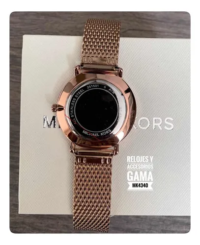 Reloj Michael Kors Piper Pvd Oro Rosa Original Mujer E watch