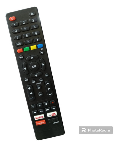 Control Remoto Para Televisores Challeger Smart Tv 