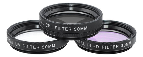 Xit Xt30flk30 - Juego De Filtros De Lente De Camara De 3 Pie