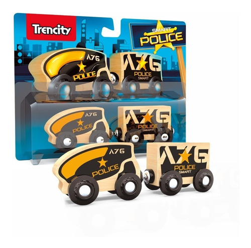 Imagen 3 de 3 de Trencity Vehículo Smart Police - Tienda Oficial-
