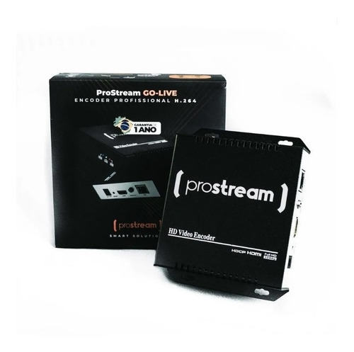Encoder Prostream Go-live H-264 Com Saída De Streaming