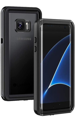 Funda Impermeable Para Samsung Galaxy S7 Edge - Transpare...