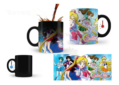 Taza Mágica 11 Oz / Sailor Moon , M05 (1 Pz)