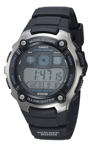 Reloj Casio World Time Wr200 + Extra.