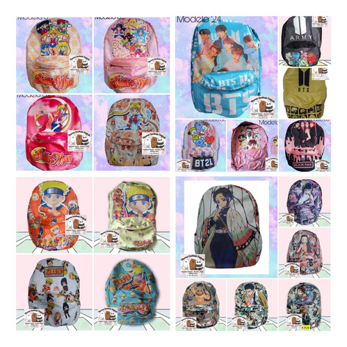 Mayoreo Mochila Anime Kawaii Primaria 