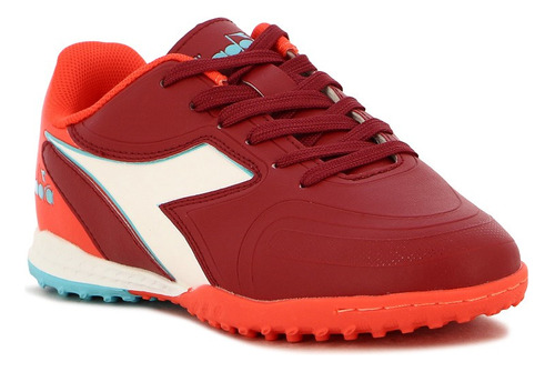 Diadora Futbol 5 Tf Barricade Men - Bordo/blanco 