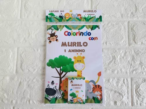 Livrinho Colorir Dinossauro - Fazendo a Nossa Festa