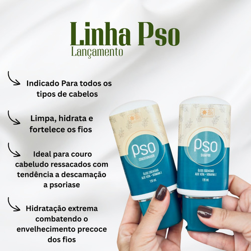 Kit 2x Condicionador + 1x Shampoo Psoríase Ultra Hidratação