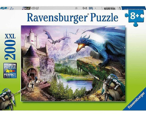 Rompecabezas Ravensburger 200 Piezas 12911 El Gran Dragón