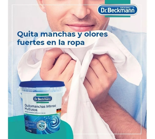 Dr. Beckmann Quitamanchas Intenso Multiusos En Pote - 1kg